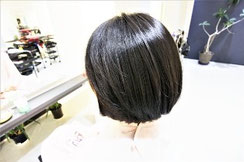 縮毛矯正　ヘアカラー