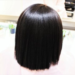縮毛矯正　ヘアカラー