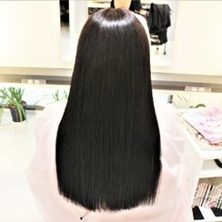 縮毛矯正　ヘアカラー