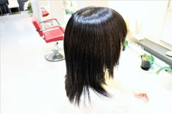 縮毛矯正　ヘアカラー