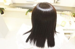 縮毛矯正　ヘアカラー