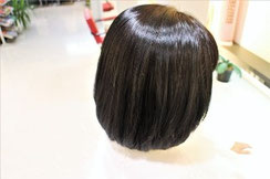 縮毛矯正　ヘアカラー　カール