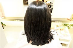 縮毛矯正　デジタルパーマ　ヘアカラー