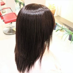 縮毛矯正　ヘアカラー