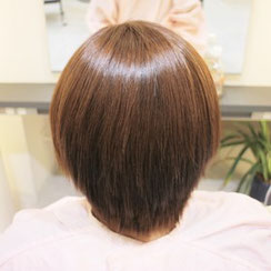 縮毛矯正　ヘアカラー