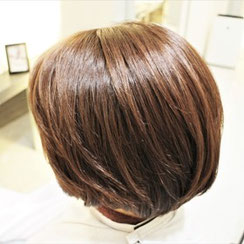 縮毛矯正　デジタルパーマ　ヘアカラー