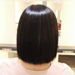縮毛矯正　ヘアカラー