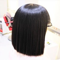 縮毛矯正　ヘアカラー