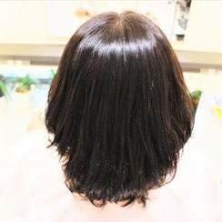 縮毛矯正　デジタルパーマ