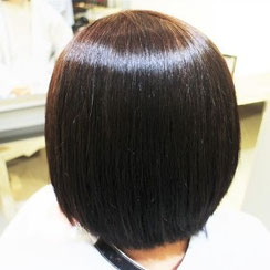 縮毛矯正　ヘアカラー