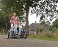 Ausflug mit dem Velo Plus 2 van Raam