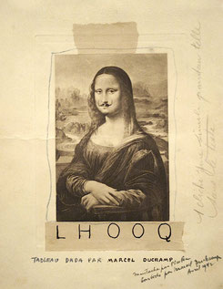 Marcel Duchamp, L.H.O.O.Q, 1919