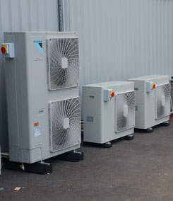 Groupe de condensation DAIKIN pour une installation industrielle