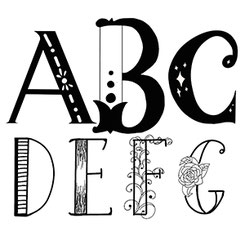 Handlettering, Lettering, Drop Caps, Initialen, Gezeichnete Schrift, Handlettering lernen, Stuttgart, Zürich, Zollernalb, Schwarzwald, Sigrid Bengel, Schrift und Kunst
