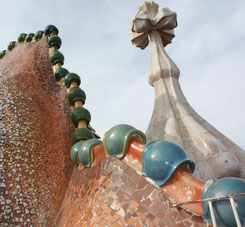 дом Бальо, крыша, Casa Batllo