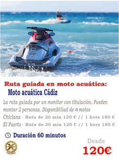 ruta en moto en chiclana