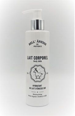 lait corporel lait d'anesse