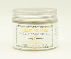 crème visage de jour lait d'ânesse BIO