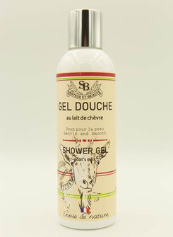 gel douche au lait de chèvre