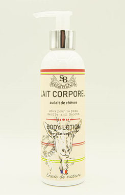 Lait corporel lait de chèvre
