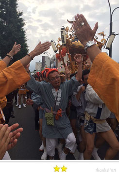 弾正睦さん: ひたちなか祭り