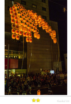 松下 崇一さん: 秋田竿燈まつり