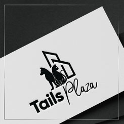 дизайн логотипів, Україна, Tails Plaza, грумінг, доставка, зооготель, готель для тварин, дизайнер, PR & Design Studio LA BEAUTY