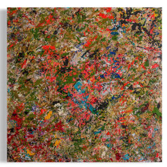 CAMOUFLAGE HEART (GENERATION X) 2017 40x40 (899 € Click foto to buy) 