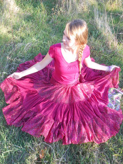 jupe en soie bollywood
