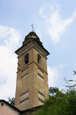 Bild: Der Turm von Ancienne chapelle des Pénitents noirs in Saorge