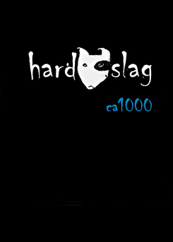 Cover van dichtbundel "hardslag" over leven en dood