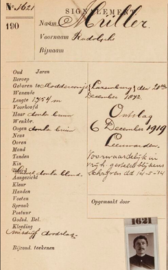 Signalementenregister 1880-1917  