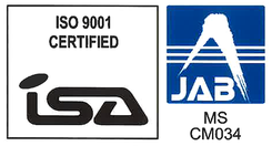ISO9001：2015 　認証  ISAQ453