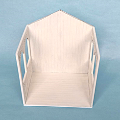 Kleines Miniaturhaus 1:12 selber bauen