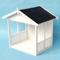 Kleines Miniaturhaus 1:12 selber bauen