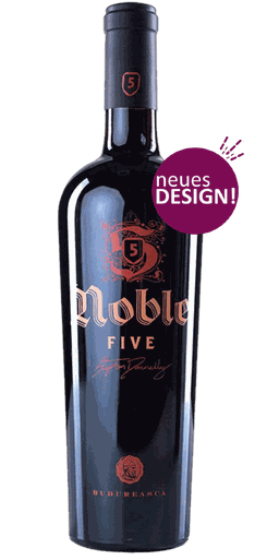 Budureasca Noble 5 - Cuvee 2022 (Shiraz, Merlot,  Feteasca Neagra , Cabernet Sauvignon, Pinot Noir