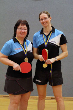 Eva Graser und Martina Wilder holten Gold!                   Foto: Kurt Bartuschek