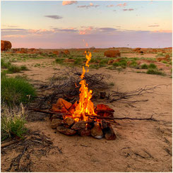 Campfire 'In The Rocks'