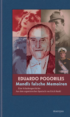 Das Bild zeigt das Cover von Mandls falsche Memoiren.
