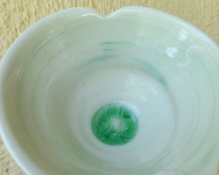 Recyclage de verre de bouteille en céramique