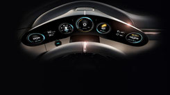 Tableau de bord PORSCHE Mission E.