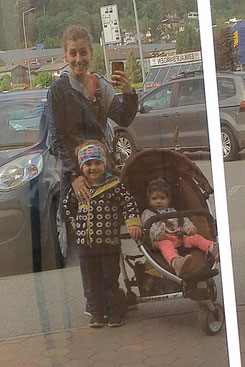 The three of us - the team for the weekend