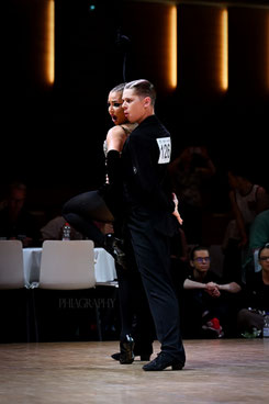 Sieger des Deutschlandcup HGR A Latein - Analena Krause & Henryk Wuttke