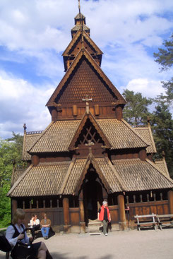 Stabkirche im Folkemuseum