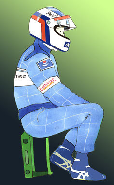 Jean Alesi by Muneta & Cerracín