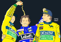 Alain Prost by Muneta & Cerracín
