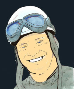Mike Hailwood by Muneta & Cerracín