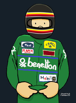 Thierry Boutsen by Muneta & Cerracín
