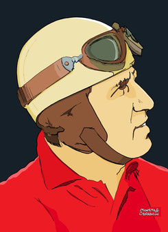 Alberto Ascari by Muneta & Cerracín
