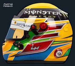 Lewis Hamilton by Muneta & Cerracín